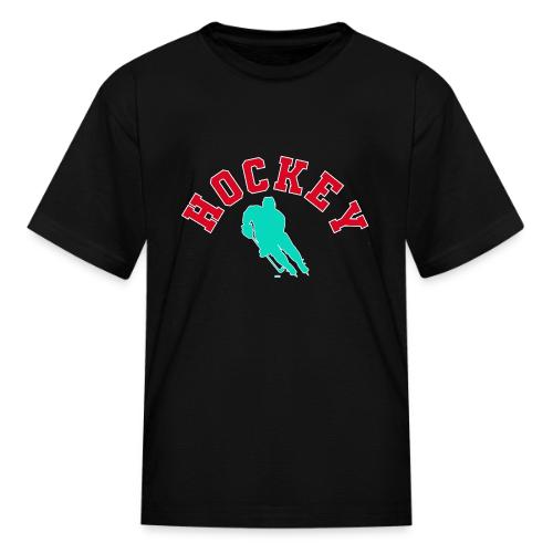 Hockey Player Silhouette - Kid's T-Shirt