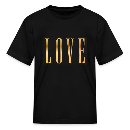 Golden Love - Kid's T-Shirt