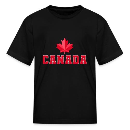 Canada with a maple leaf - Kid's T-Shirt