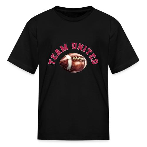 Team United American Football Design - Kid's T-Shirt