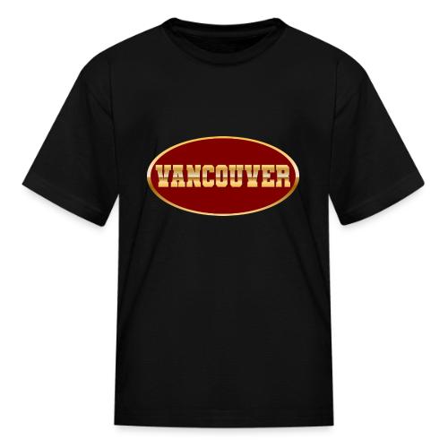 Golden Vibes – Vancouver - Kid's T-Shirt