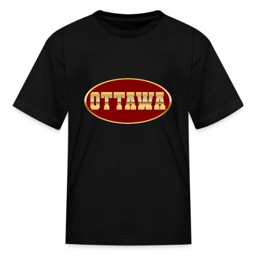 Golden Pulse – Ottawa - Kid's T-Shirt