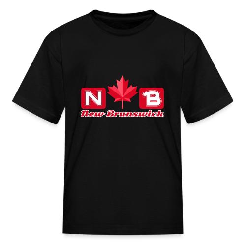 New Brunswick, province of Canada - Kid's T-Shirt
