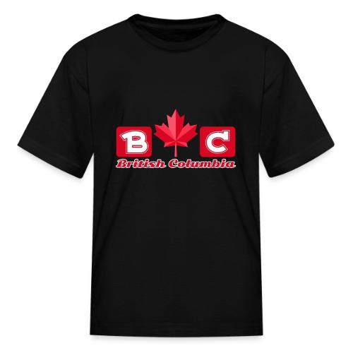 British Columbia, province of Canada - Kid's T-Shirt