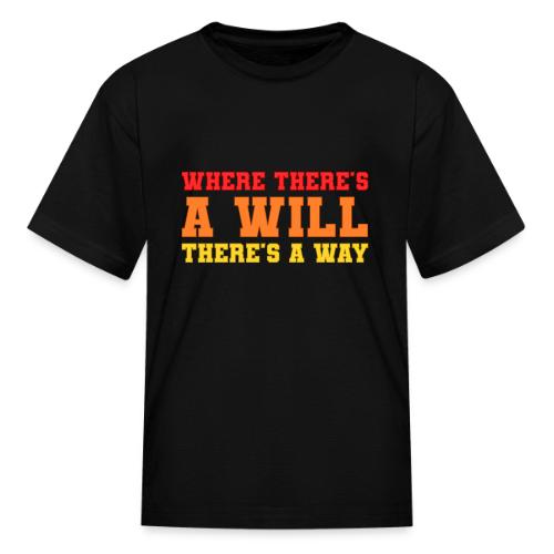 Willpower Wins - Kid's T-Shirt