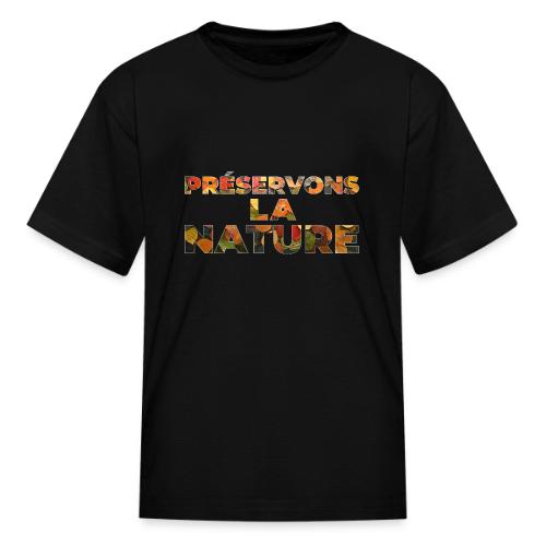 Preserving nature - Kid's T-Shirt