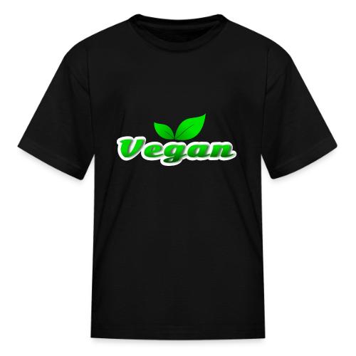 Pure Vegan Leaves - Kid's T-Shirt