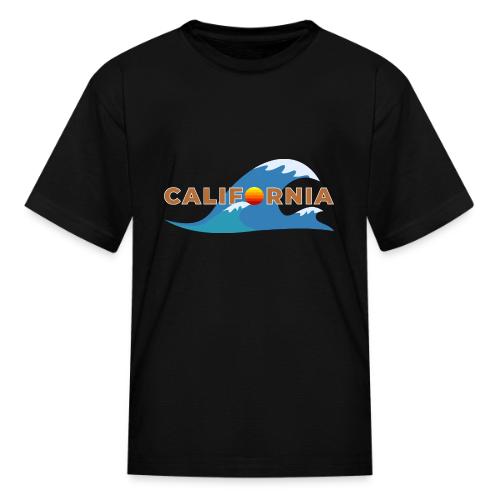 Blue Wave California - Kid's T-Shirt