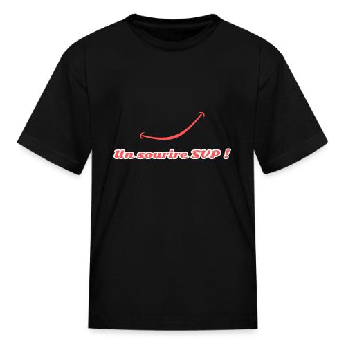 A smile, please! - Kid's T-Shirt