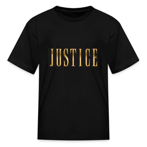 Golden Justice - Kid's T-Shirt