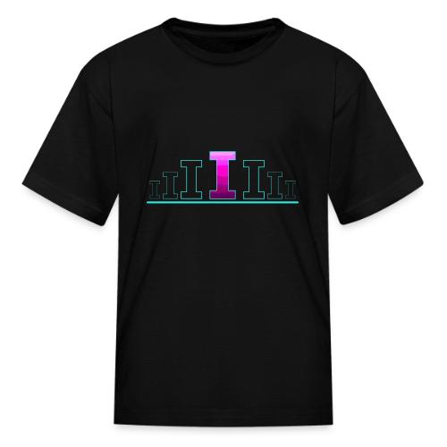 Letter I – Capital Varsity Alphabet Monogram - Kid's T-Shirt