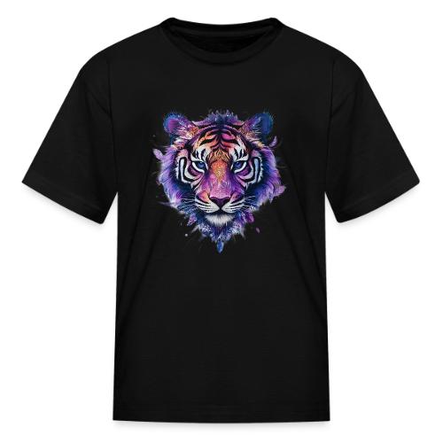 Mystic Violet Tiger - Kid's T-Shirt