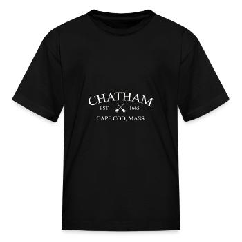 Classic Chatham Ma Cape Cod Product - Kid's T-Shirt - black - Front