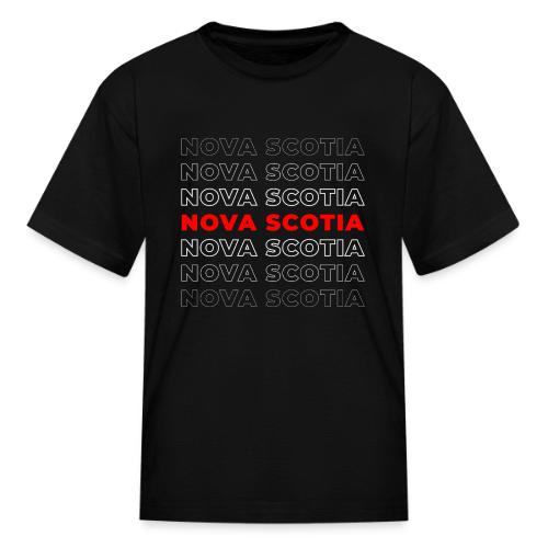 Nova Scotia Script - Kid's T-Shirt