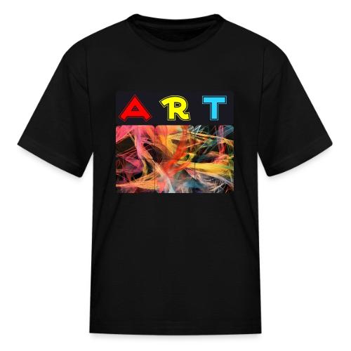 Chaotic Threads of Art - Kid's T-Shirt