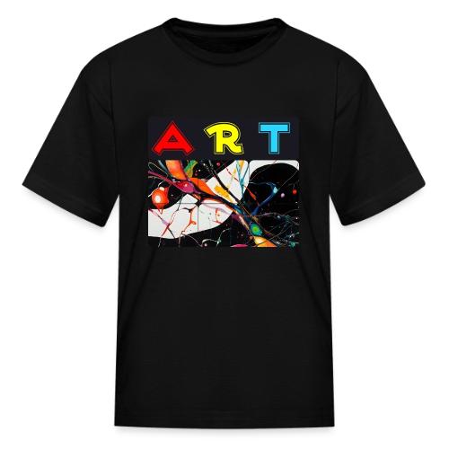Art in Motion: Color Unleashed - Kid's T-Shirt