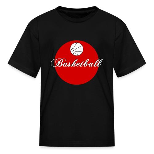 Basketball: Bold Hoops - Kid's T-Shirt