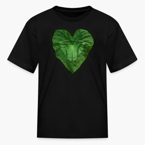 Taro Heart Leaf - Kid's T-Shirt