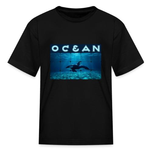 Ocean: Orca in Motion - Kid's T-Shirt