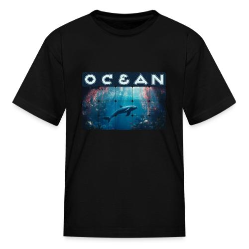 Ocean: Blue Grace - Kid's T-Shirt