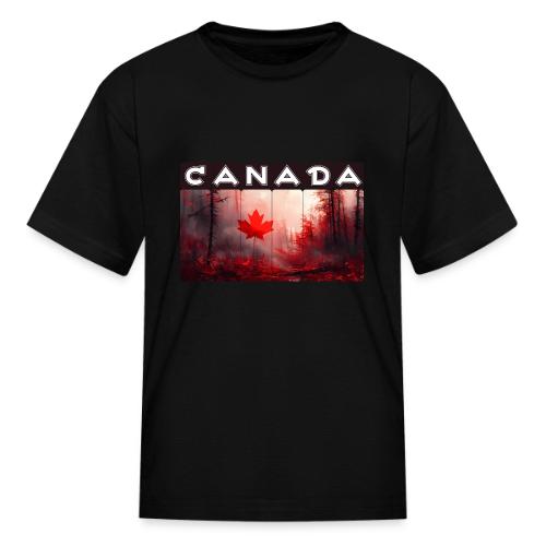 Canada Nature Vibes - Kid's T-Shirt