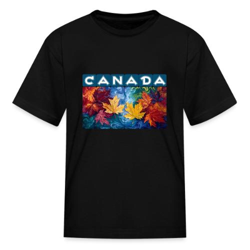 Canada in Brushstrokes - Kid's T-Shirt