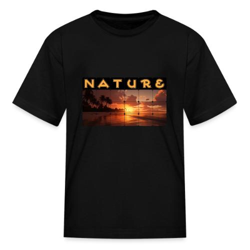 Nature: Sunset Serenity - Kid's T-Shirt