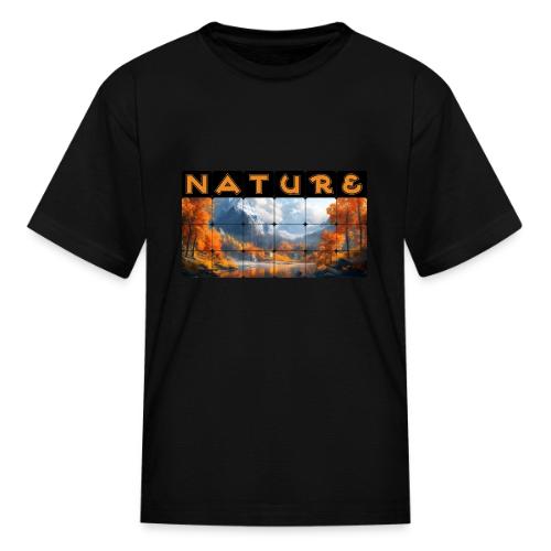 Nature: Golden Autumn Escape - Kid's T-Shirt
