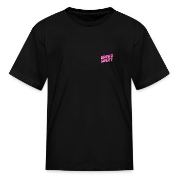 Drew2Sweet Neon - Kid's T-Shirt - black - Front