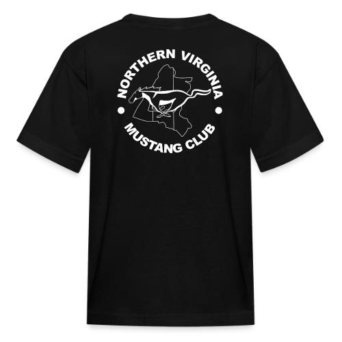Heritage white on black logo t-shirt - Kid's T-Shirt
