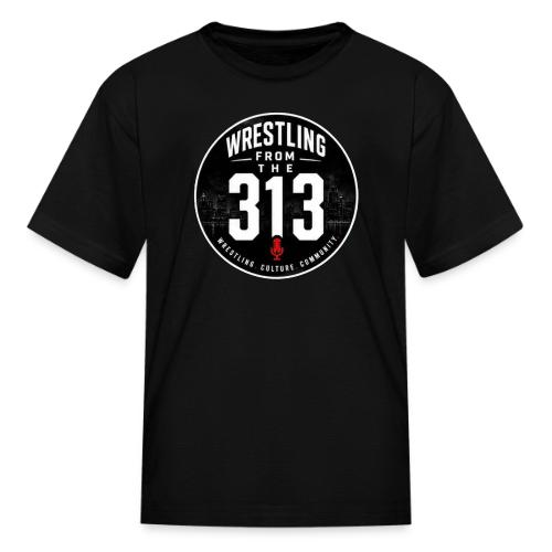 Wrestling from the 313 (Main Logo) - Kid's T-Shirt