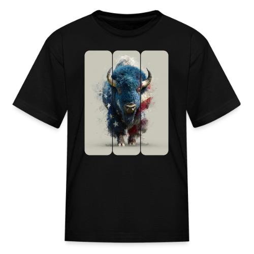 USA: Spirit of the Plains - Kid's T-Shirt
