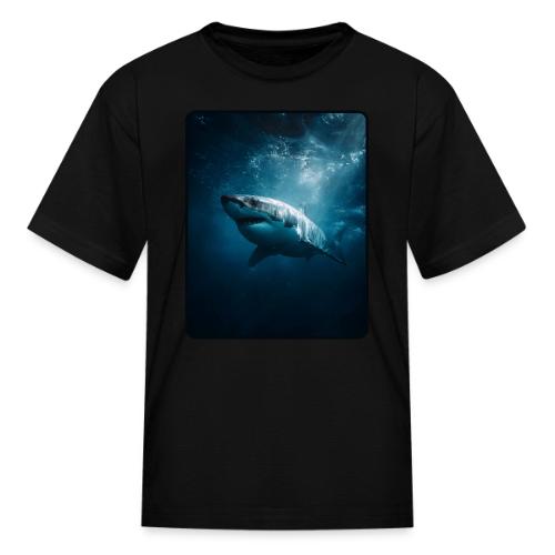 Great White Shark Ocean Design - Kid's T-Shirt