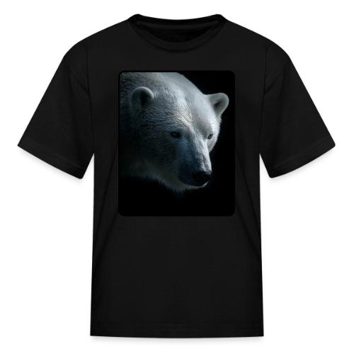 Polar Bear Close-Up Wildlife Design - Kid's T-Shirt