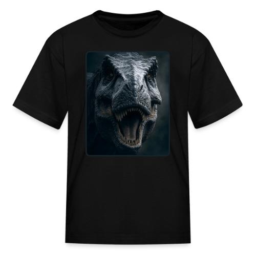 T Rex Cinematic Close-Up Design - Kid's T-Shirt