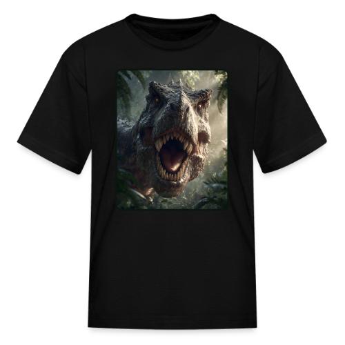 T Rex Jungle Roar Design - Kid's T-Shirt