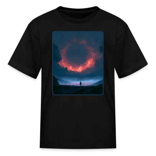 Supernova Reflection Space Scene - Kid's T-Shirt
