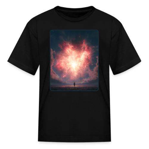 Supernova Sky Sci-Fi Artwork - Kid's T-Shirt