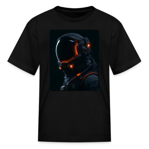 Futuristic Astronaut Helmet - Kid's T-Shirt