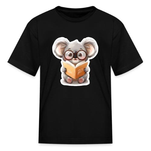 Gamer Koala Reading Strategy Book - Kid's T-Shirt