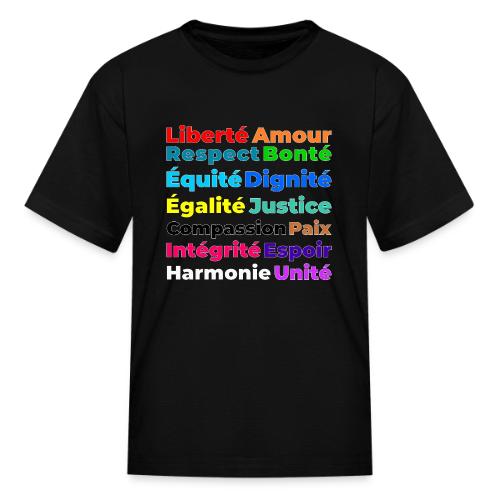 Words of Light - Kid's T-Shirt