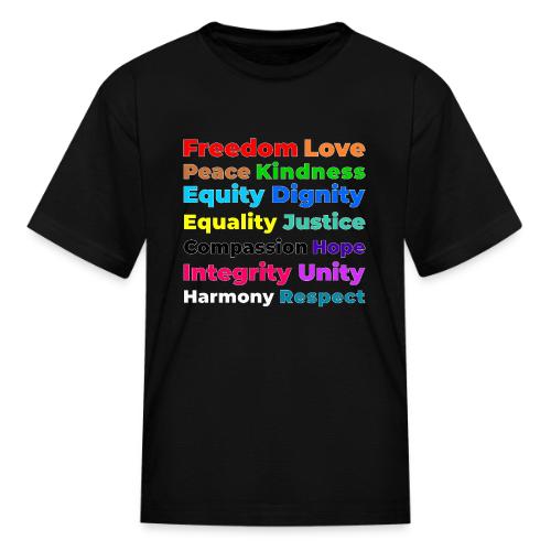 Words of Light - Kid's T-Shirt