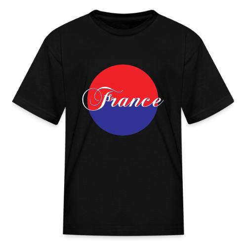 France Tricolore Circle - Kid's T-Shirt