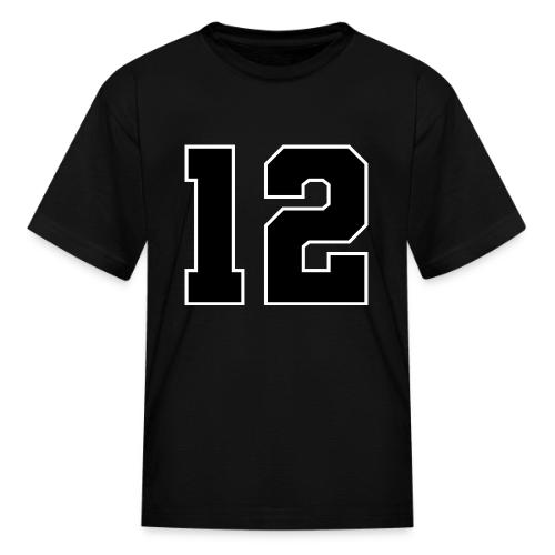 Varsity Number 12 Sports Design - Kid's T-Shirt