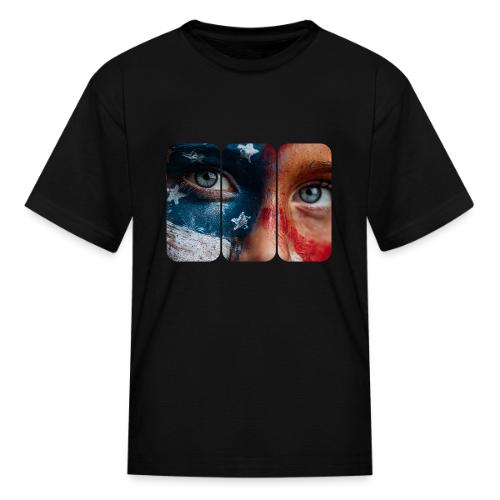 USA: Star-Spangled Glance - Kid's T-Shirt
