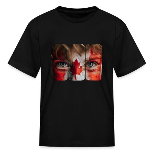 Canada: Maple Leaf Gaze - Kid's T-Shirt