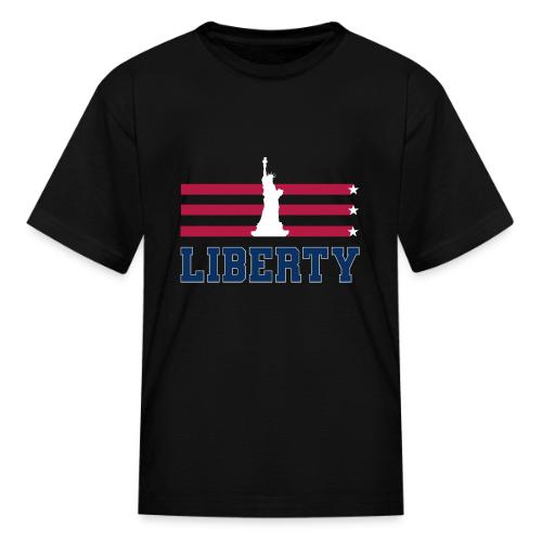 USA: Stars of Liberty - Kid's T-Shirt