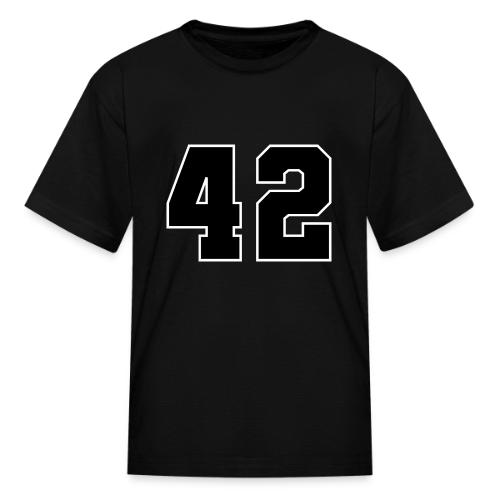Varsity Number 42 Sports Style - Kid's T-Shirt