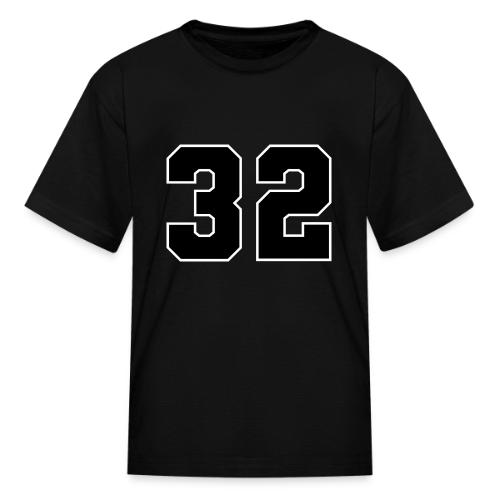 Varsity Number 32 Athletic Design - Kid's T-Shirt