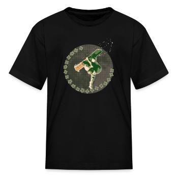 Snowboard Essence - Kid's T-Shirt - black - Front